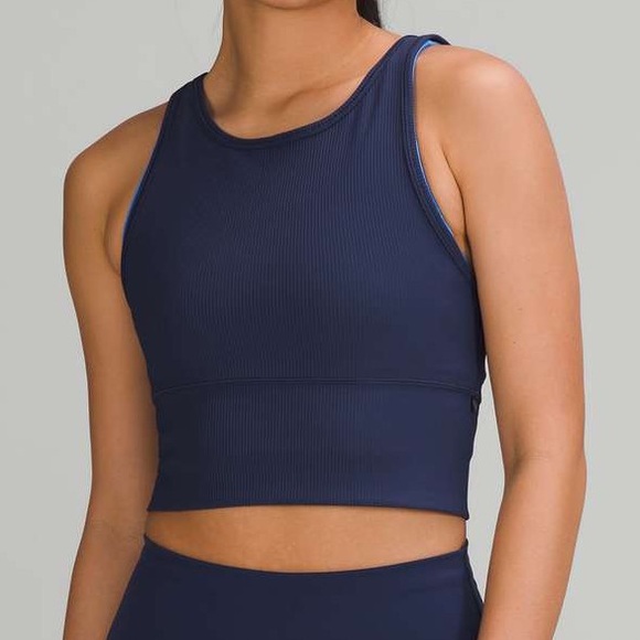 lululemon athletica Tops - Lululemon Power Pivot Ribbed Tank Top